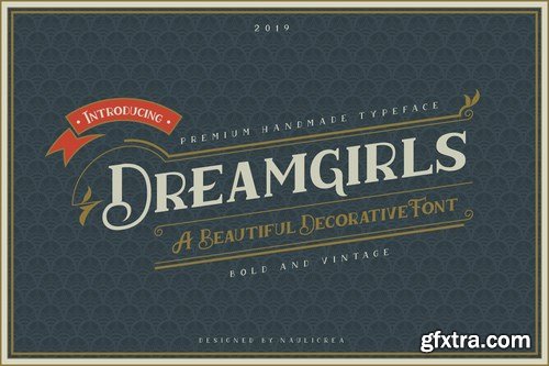 Dreamgirls - Vintage Decorative Serif Font