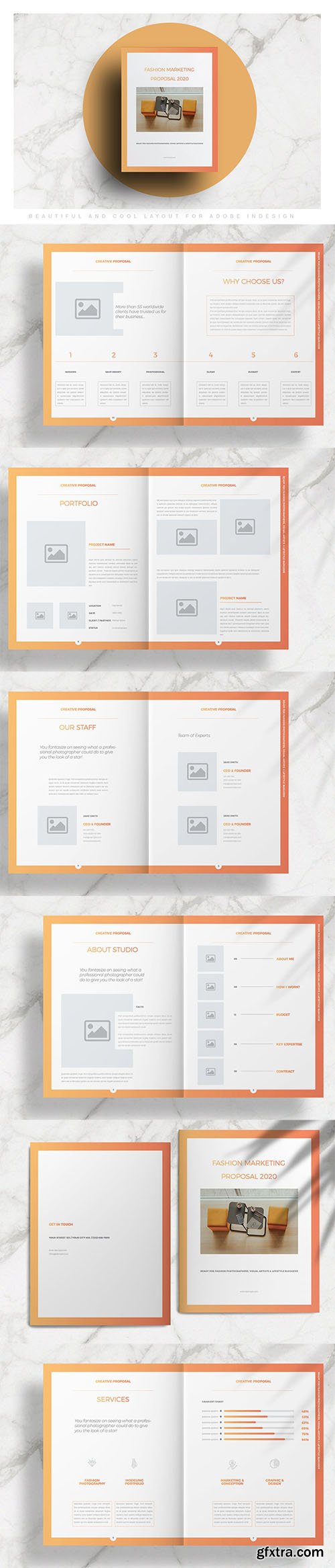 Fashion Proposal Layout Fashion Proposal Layout