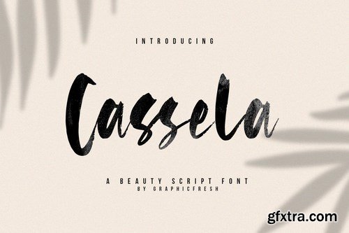 Cassela - The Beauty Script Font