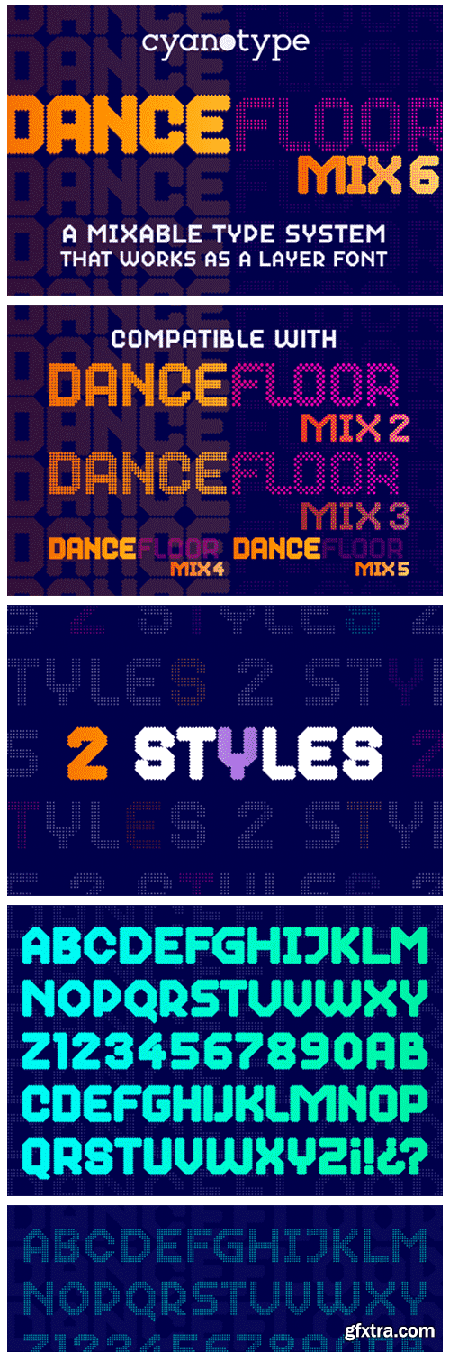 Dance Floor Mix 6 Font