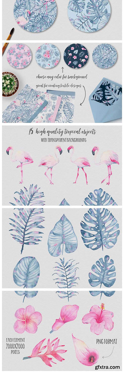 Tropical Watercolor Clip Art 2194132 Tropical Watercolor Clip Art 2194132