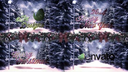 Videohive - New Year & Christmas Logo Grettings