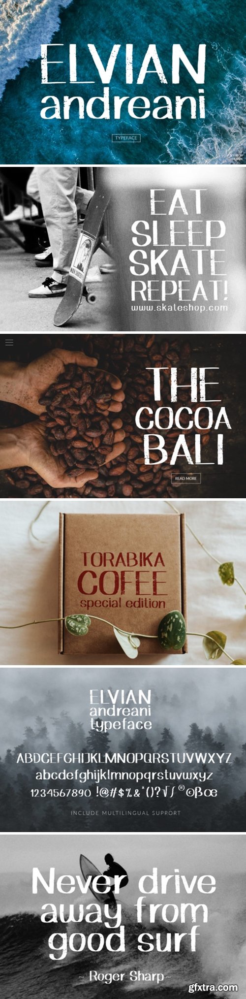 Elvian Andreani Font