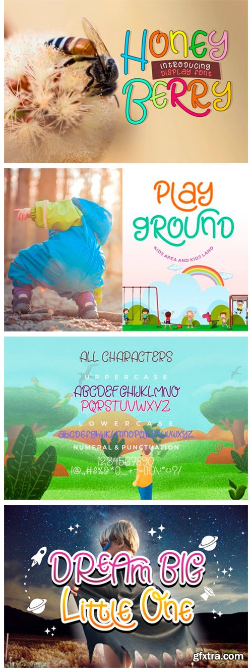 Honey Berry Font Honey Berry Font