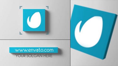 Videohive - 3D Cube Logo Reveal