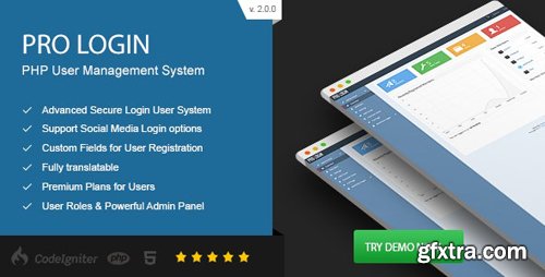 CodeCanyon - Pro Login v2.1 - Advanced Secure PHP User Management System - 12388905 CodeCanyon - Pro Login v2.1 - Advanced Secure PHP User Management System - 12388905