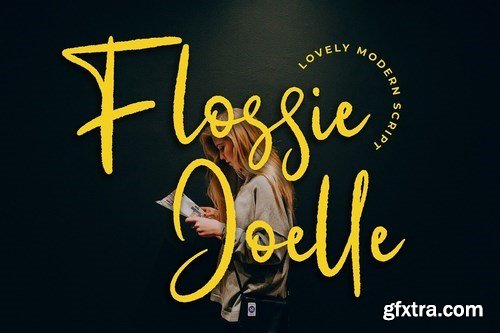 CM - Flossie Joelle Modern Script Font 4362682 CM - Flossie Joelle Modern Script Font 4362682