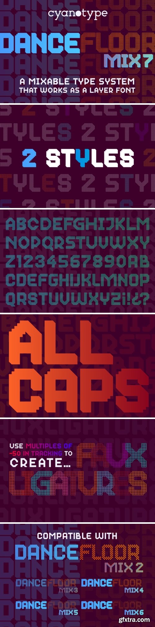 Dance Floor Mix 7 Font