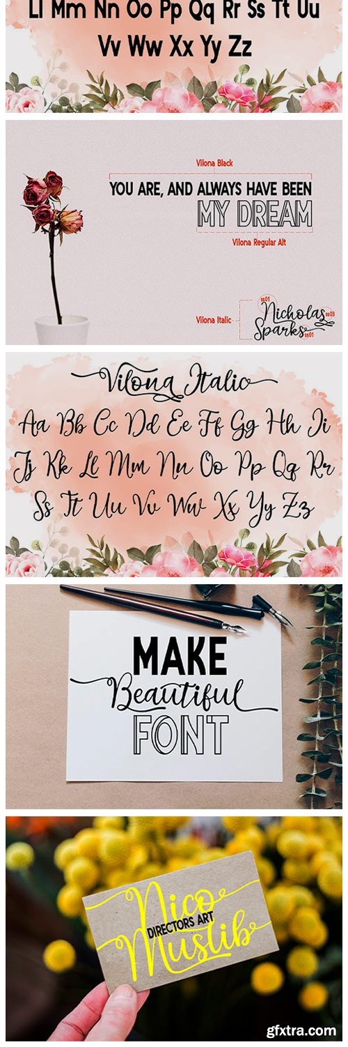 Vilona Font Vilona Font