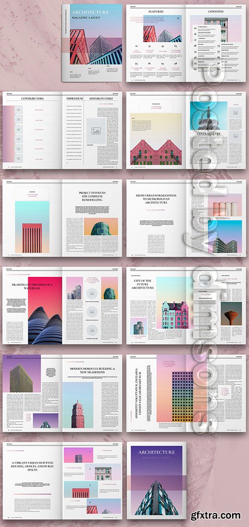 Architecture Magazine Layout 307198400