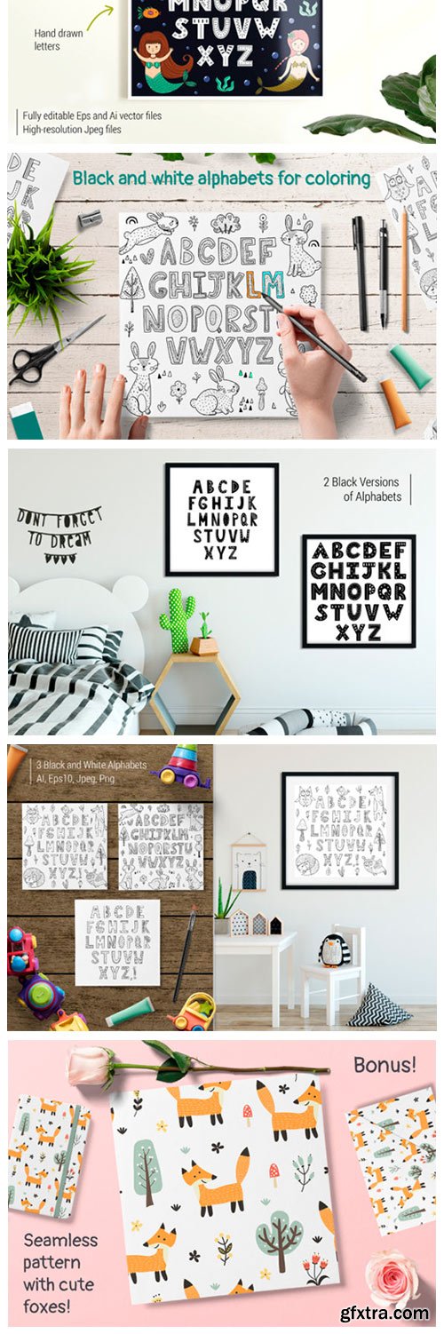 ABC: Alphabet Posters Pack 2218181 ABC: Alphabet Posters Pack 2218181