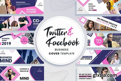 Facebook & Twitter Cover Templates Facebook & Twitter Cover Templates