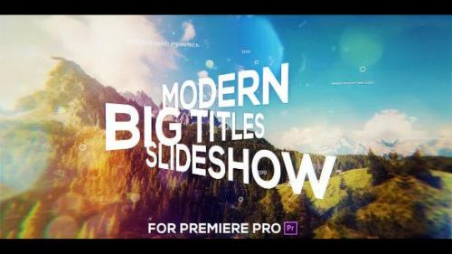 Videohive - Big Titles Slideshow for Premiere Pro