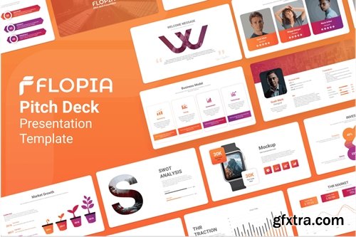 Flopia Pitch Deck Presentation Template