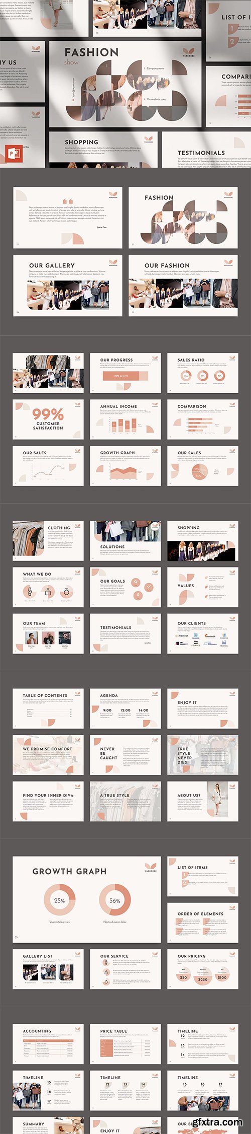 Fashion Show PowerPoint Presentation Template Fashion Show PowerPoint Presentation Template