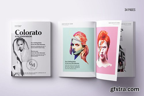 Photo Magazine Bifold A4 & US Letter - 34 pgs