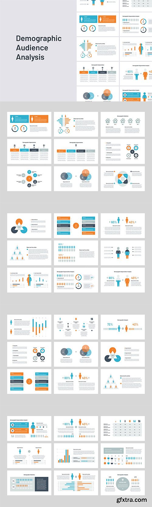 Audience & Demographic PowerPoint, Keynote and Google Slides Template Audience & Demographic PowerPoint, Keynote and Google Slides Template