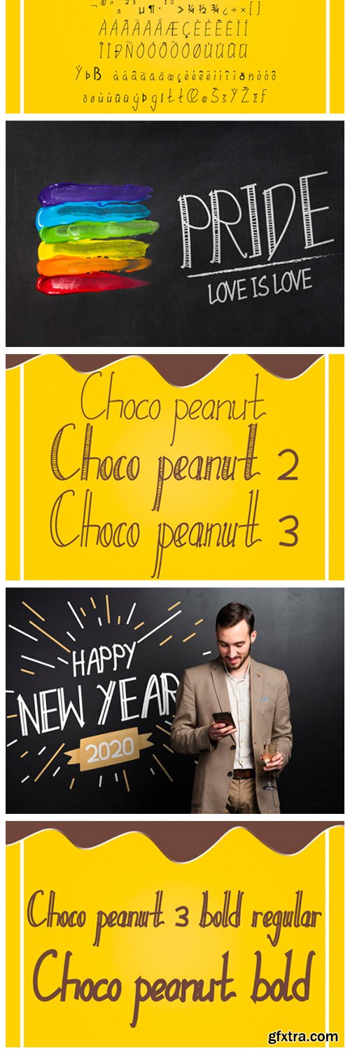 Choco Peanut Font Choco Peanut Font