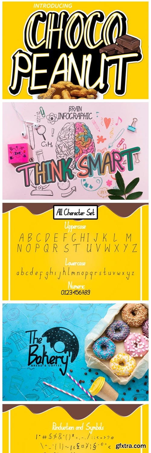 Choco Peanut Font Choco Peanut Font