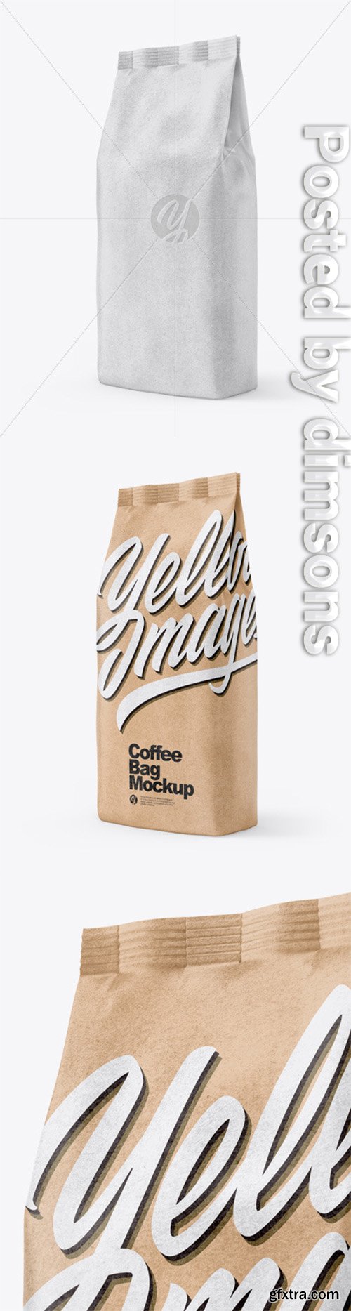 Kraft Bag Mockup 50566 Kraft Bag Mockup 50566