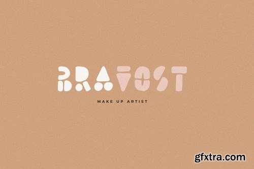 CM - Lion Card Handmade Geometric Font 4385055