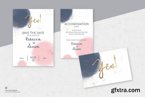 Wedding Invitation Set