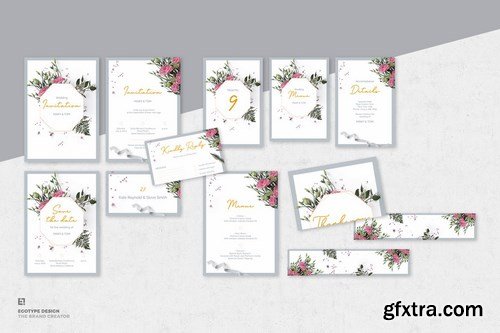 Wedding Invitation Set Wedding Invitation Set