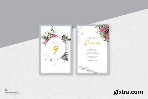 Wedding Invitation Set Wedding Invitation Set