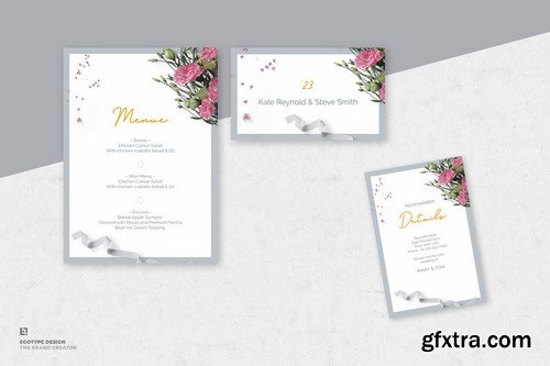 Wedding Invitation Set Wedding Invitation Set