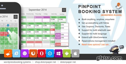 Pinpoint Booking System PRO v2.9.4 - WordPress Plugin Pinpoint Booking System PRO v2.9.4 - WordPress Plugin