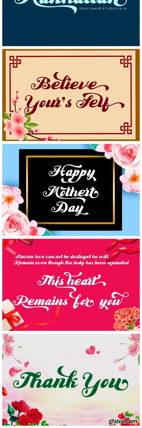 The Healthy Script Font The Healthy Script Font