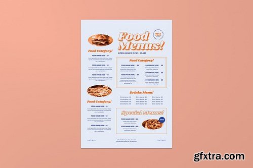 Simple Food Menus