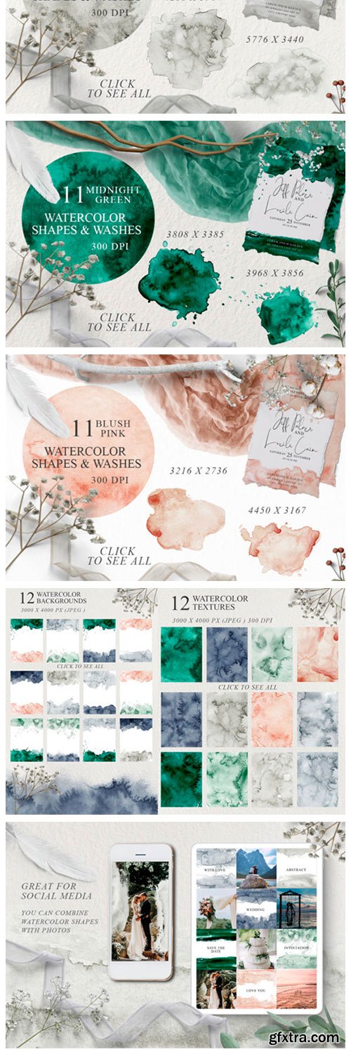 Elegant Watercolor Backgrounds 2263771 Elegant Watercolor Backgrounds 2263771