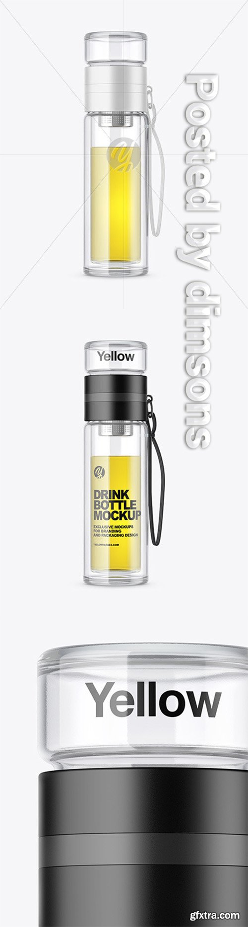 Glass Bottle Mockup 51514 Glass Bottle Mockup 51514