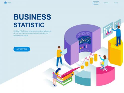 Business Statistic Isometric Landing Page Template - business-statistic-isometric-landing-page-template-95959913-3f99-4274-a939-d900ff5a57e8