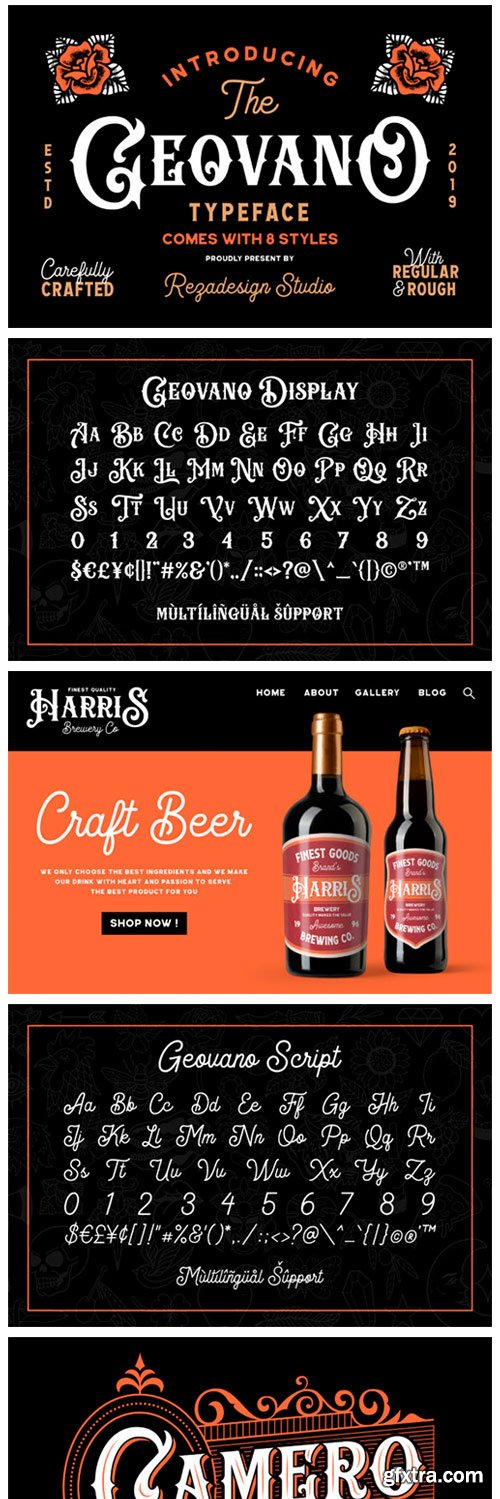 Geovano Font Geovano Font