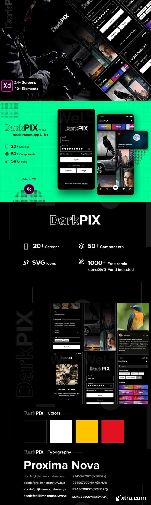 DarkPIX UI Kit v1