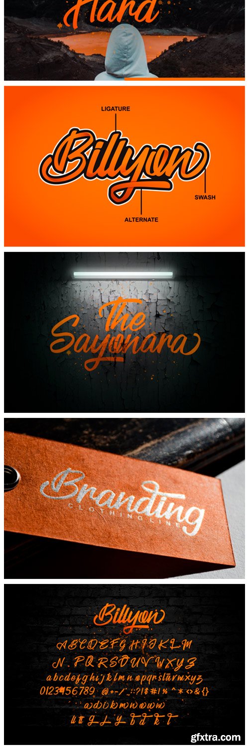 Billyon Font Billyon Font