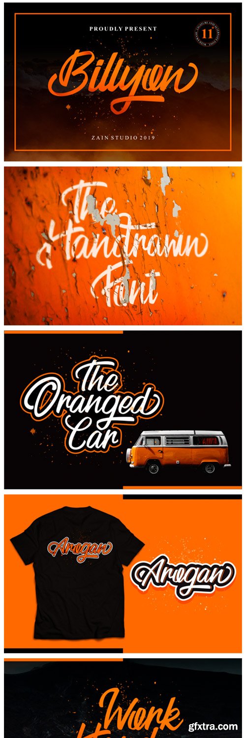 Billyon Font Billyon Font