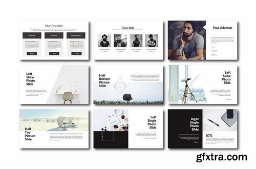 Lights Powerpoint and Keynote Templates