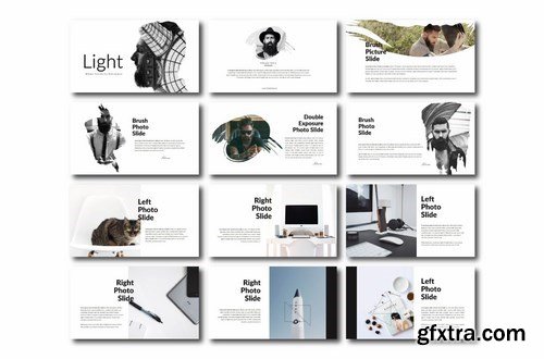 Lights Powerpoint and Keynote Templates