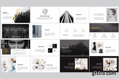 Sparta Powerpoint and Keynote Templates