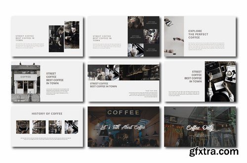 Coffee Powerpoint Google Slides and Keynote Templates