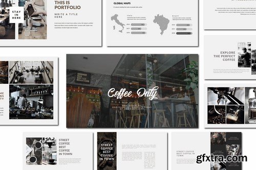 Coffee Powerpoint Google Slides and Keynote Templates