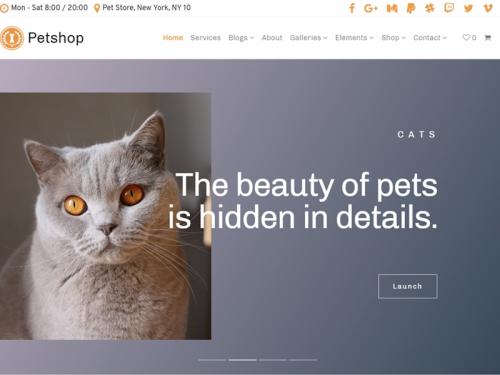 Cats Slider - Petshop WordPress Theme - cats-slider-petshop-wordpress-theme