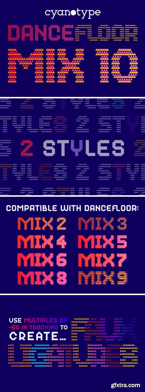 Dance Floor Mix 10 Font