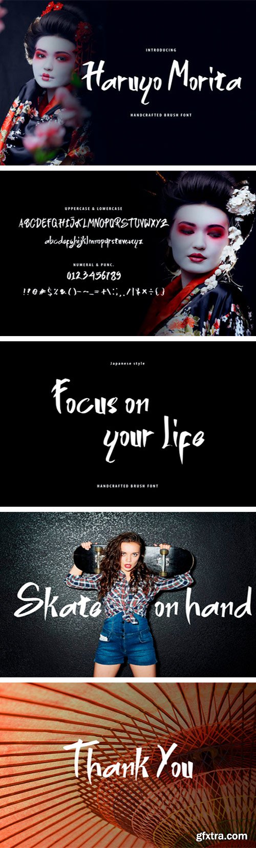 Haruyo Morita Font