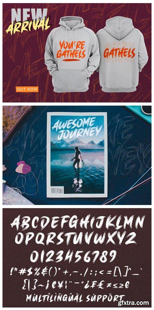 Brush King Font Brush King Font