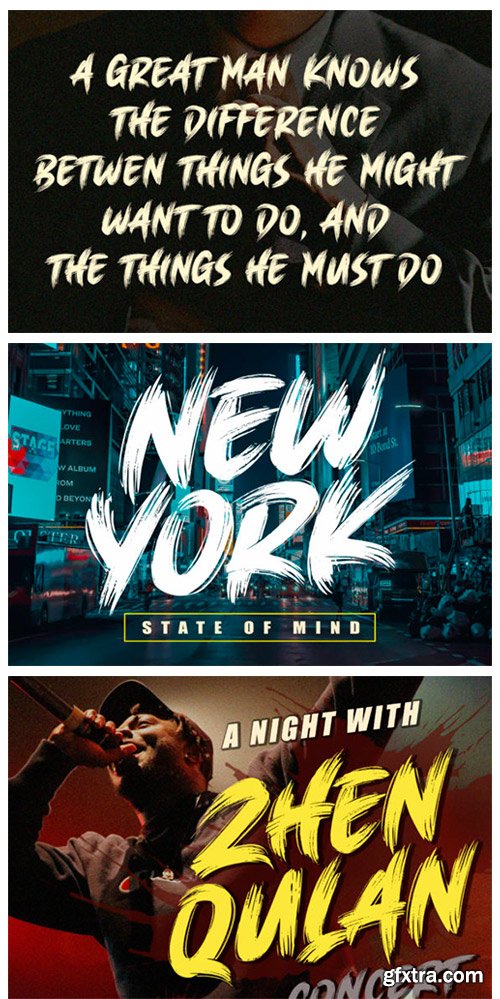 Brush King Font Brush King Font