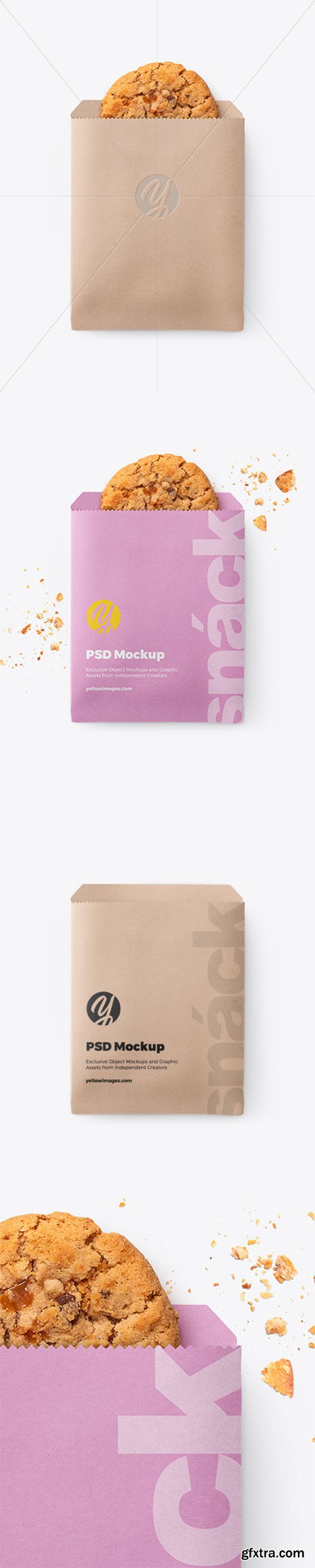 Paper Snack Pack Mockup 51866 Gfxtra